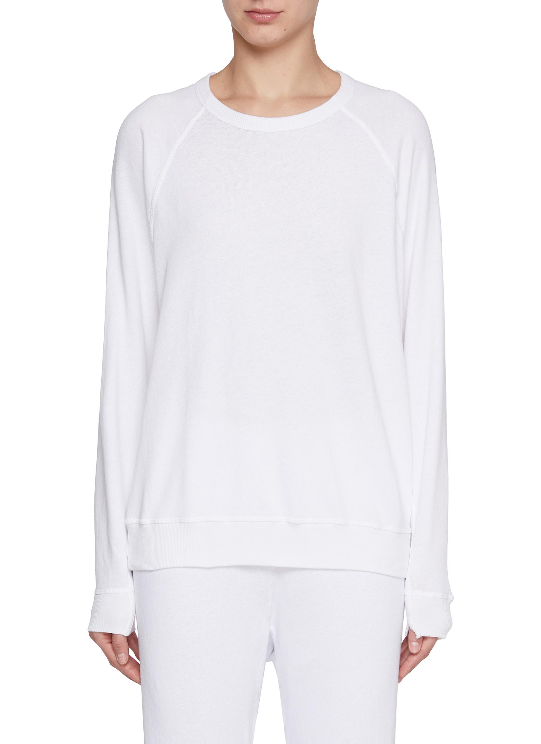 The College Cotton Sweatshirt