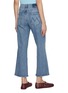 Back View - Click To Enlarge - MOTHER - The Mid Rise Maven Cropped Flared Leg Jeans