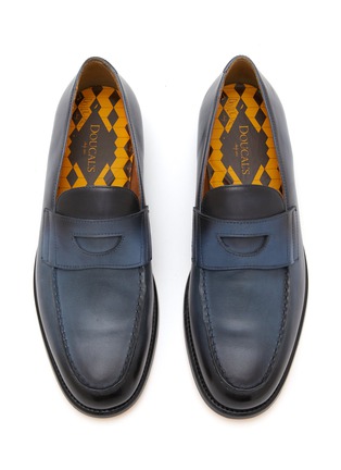 Figure View - Click To Enlarge - DOUCAL'S - Leather Penny Loafers