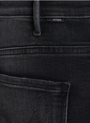  - MOTHER - The Hustler Roller Sneak Dark Wash Jeans