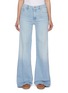 Main View - Click To Enlarge - MOTHER - The Roller Sneak Light Wash Jeans