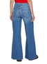 Back View - Click To Enlarge - MOTHER - The Roller Fray Medium Wash Jeans