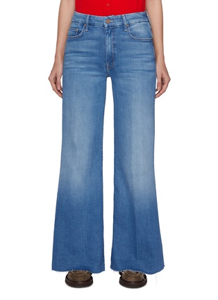 Main View - Click To Enlarge - MOTHER - The Roller Fray Medium Wash Jeans