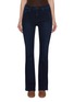 Main View - Click To Enlarge - MOTHER - The Weekender Fray Dark Wash Jeans