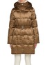 Main View - Click To Enlarge - BOGNER - Nicci Belted Satin Puffer Coat