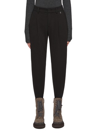 Main View - Click To Enlarge - BOGNER - Cassy Pleated Softshell Stirrup Pants