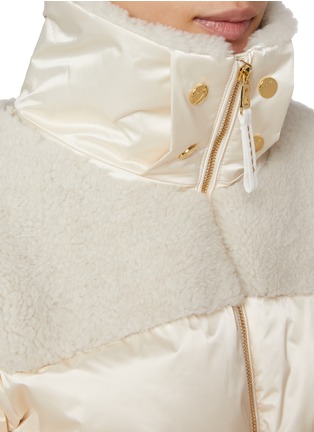 Detail View - Click To Enlarge - BOGNER - Dia Hybird Shearling Puffer Jacket