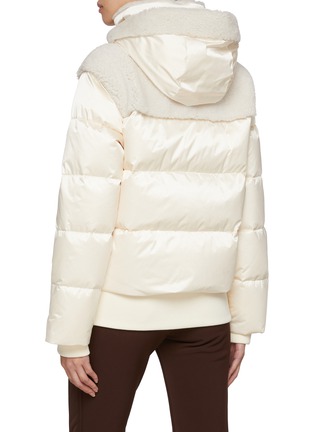 Back View - Click To Enlarge - BOGNER - Dia Hybird Shearling Puffer Jacket