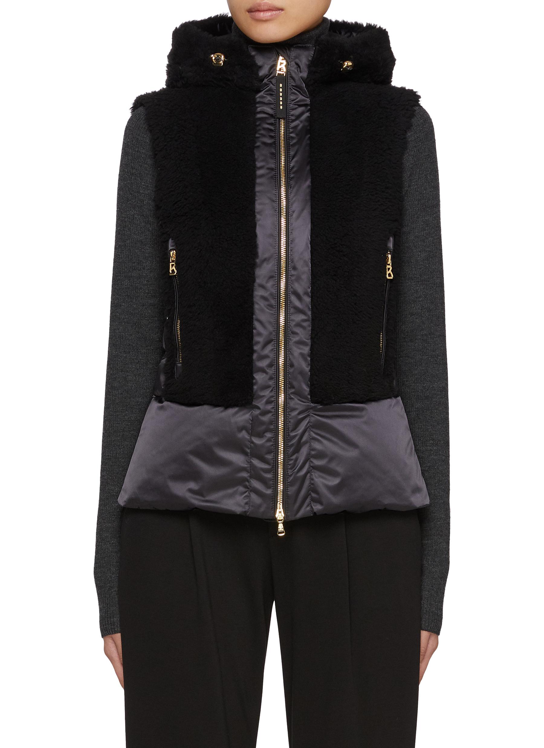 Fenna Shearling Hooded Vest