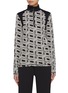 Main View - Click To Enlarge - BOGNER - Jordana Jacquard Knitted Pattern Frist Layer Top