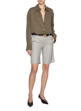 Figure View - Click To Enlarge - BETTTER - Dina Suit Shorts