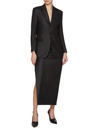 Figure View - Click To Enlarge - BETTTER - Office Party Suit Single Breasted Blazer