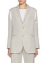 Main View - Click To Enlarge - BETTTER - Bibi Cut-Out Single Breasted Blazer