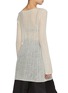 Back View - Click To Enlarge - RUOHAN - Luka Sheer Cashmere Long Top