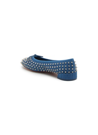  - CHRISTIAN LOUBOUTIN - Sweetie Jane Spikes Denim Flats