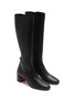 Detail View - Click To Enlarge - CHRISTIAN LOUBOUTIN - Jane Botta 55 Leather Knee High Boots