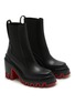 Detail View - Click To Enlarge - CHRISTIAN LOUBOUTIN - Marchacroche Duna 95 Leather Ankle Boots