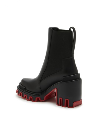  - CHRISTIAN LOUBOUTIN - Marchacroche Duna 95 Leather Ankle Boots