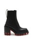 Main View - Click To Enlarge - CHRISTIAN LOUBOUTIN - Marchacroche Duna 95 Leather Ankle Boots