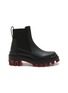 Main View - Click To Enlarge - CHRISTIAN LOUBOUTIN - Marchacroche Duna Leather Ankle Boots