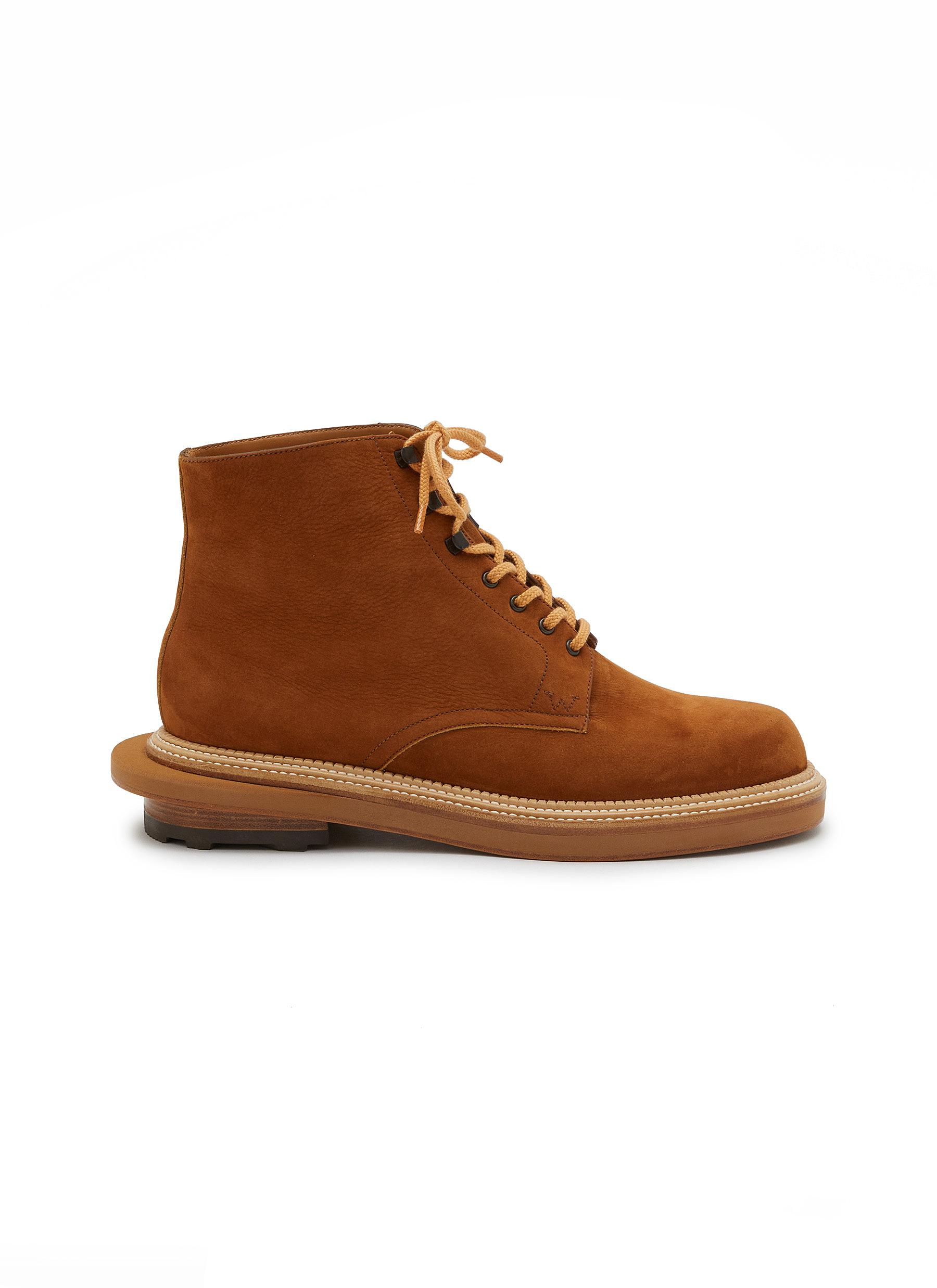 b*s様 J.M. WESTON sacai worker boot Nubuck beachnut Worker Boot J.M. Weston x sacai