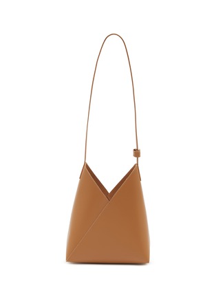 Main View - Click To Enlarge - MM6 MAISON MARGIELA - Fortune Cookie Leather Shoulder Bag