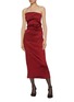 Figure View - Click To Enlarge - TOVE - Kezia Strapless Textured Tube Dress