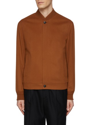 Main View - Click To Enlarge - ZEGNA - Cashmere Blouson Jacket