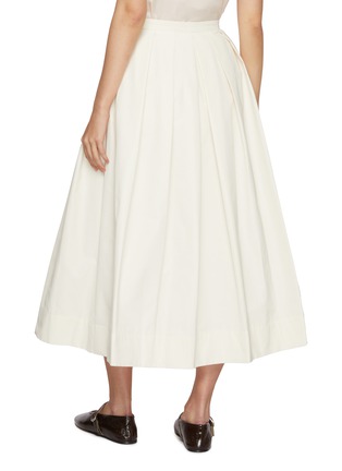 Back View - Click To Enlarge - SANDBEIGE - Hepburn2 A-line Skirt