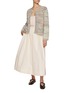 Figure View - Click To Enlarge - SANDBEIGE - Hepburn2 A-line Skirt