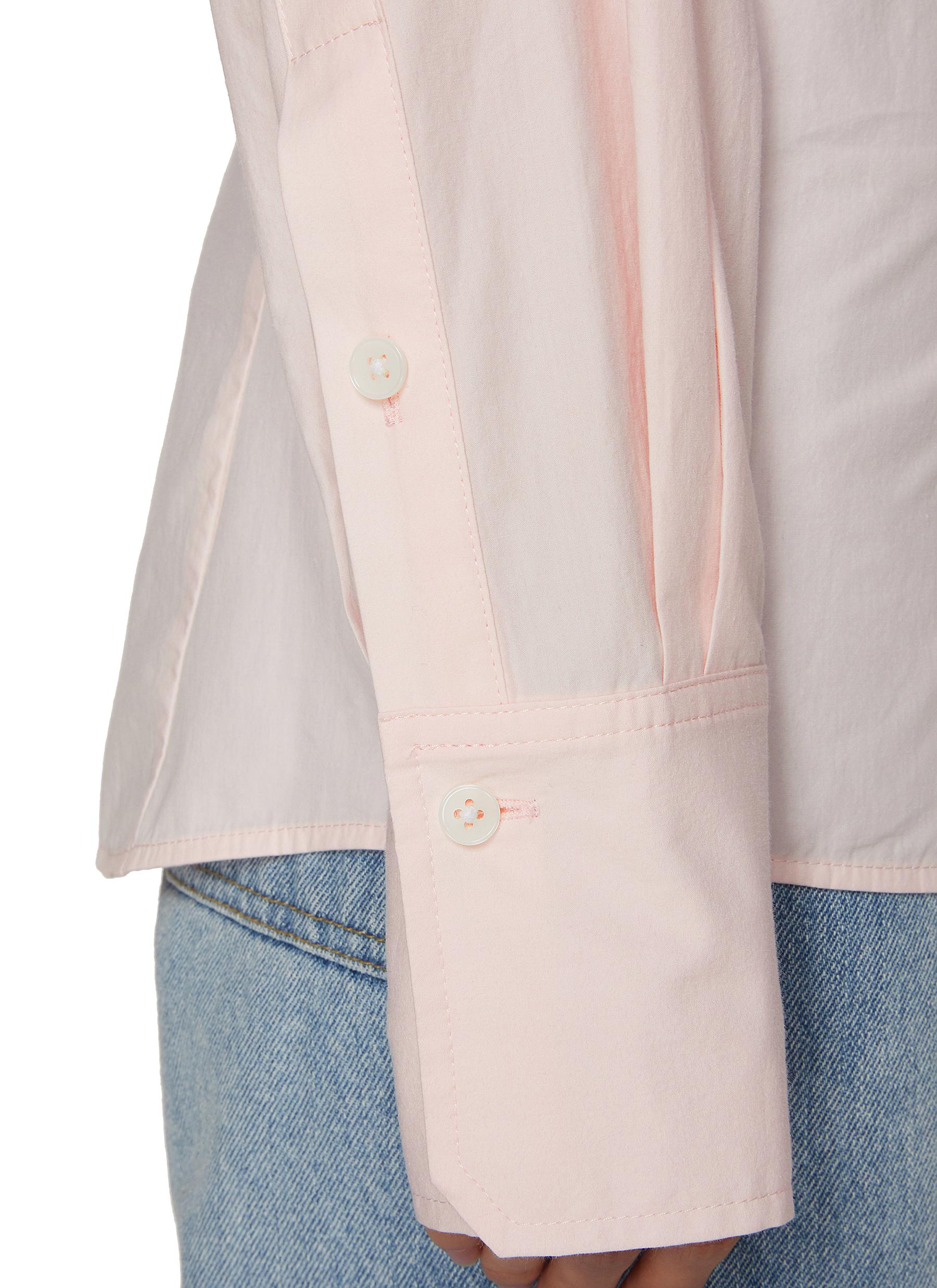 Chicago Split Cotton Shirt - Thumbnail 4