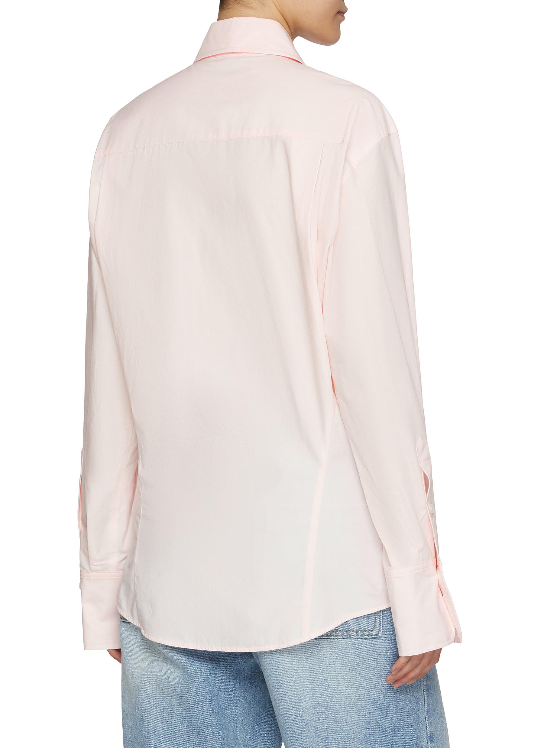 Chicago Split Cotton Shirt - Thumbnail 3