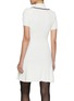 Back View - Click To Enlarge - SELF-PORTRAIT - Ribbed Knit Mini Dress