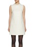 Main View - Click To Enlarge - SELF-PORTRAIT - Pearl Trim Mini Dress