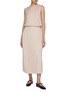 Figure View - Click To Enlarge - THEORY - Tie Wrap Silk Skirt