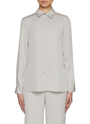 Main View - Click To Enlarge - THEORY - Straight Silk Shirt