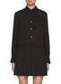 Main View - Click To Enlarge - THEORY - Pleated Mini Shirt Dress