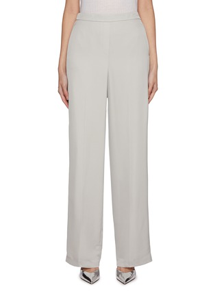 Main View - Click To Enlarge - THEORY - Wide Leg Pull On Silk Trousers