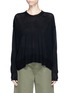 Main View - Click To Enlarge - T BY ALEXANDER WANG - Raw edge oversized sweater