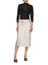 Figure View - Click To Enlarge - VINCE - Slip Midi Skirt