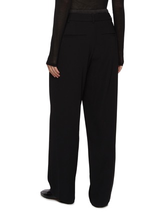 Back View - Click To Enlarge - VINCE - Double Waistband Drawstring Pants