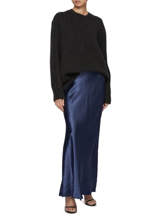 Figure View - Click To Enlarge - VINCE - Satin Maxi Skirt