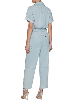 Back View - Click To Enlarge - ZIMMERMANN - Acacia Denim Boilersuit