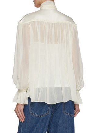 Back View - Click To Enlarge - ZIMMERMANN - Crush Billow Blouse