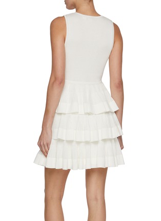 Back View - Click To Enlarge - ZIMMERMANN - Crush Ruffle Mini Dress