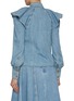 Back View - Click To Enlarge - ZIMMERMANN - Crush Denim Blouse