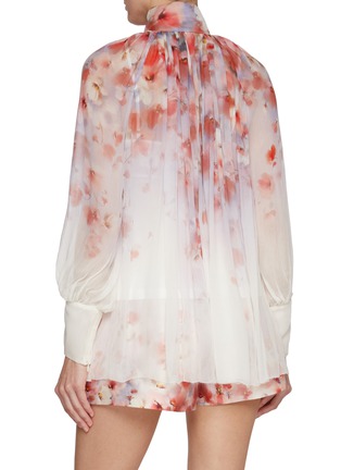 Back View - Click To Enlarge - ZIMMERMANN - Crush Smock Blouse