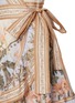  - ZIMMERMANN - Wylie Frilled Wrap Cotton Mini Dress