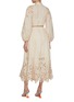 Back View - Click To Enlarge - ZIMMERMANN - Wylie Embroidered Billow Dress