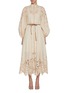 Main View - Click To Enlarge - ZIMMERMANN - Wylie Embroidered Billow Dress